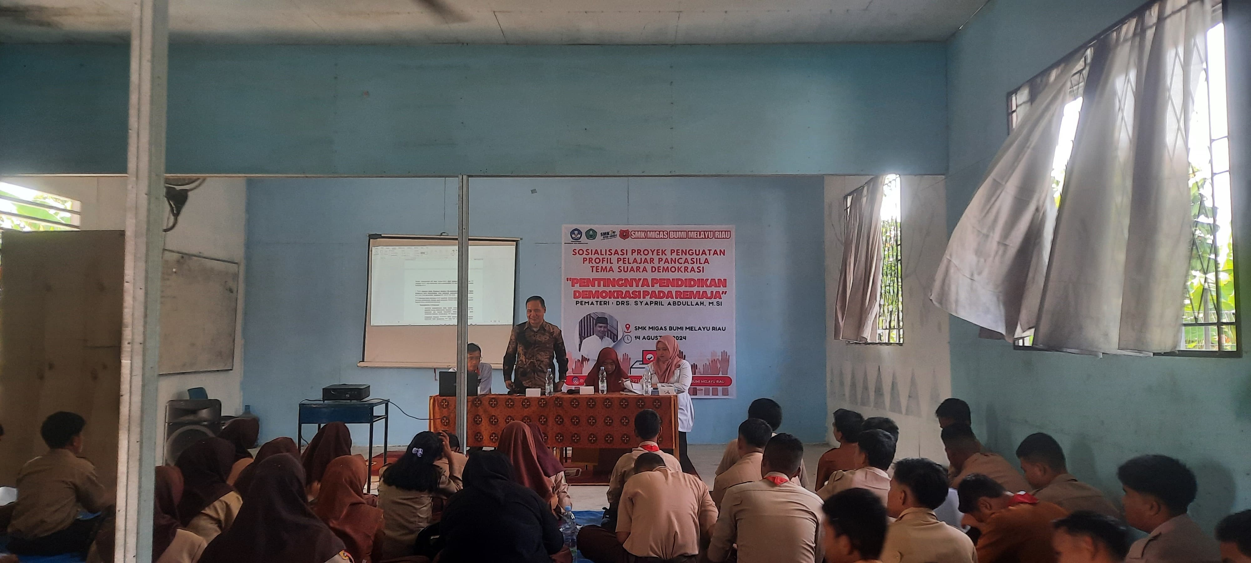  “Pentingnya Pendidikan Demokrasi Pada Remaja” Dalam Rangka Projek Penguatan Profil Pelajar Pancasila (P5) dengan Tema Suara Demokrasi